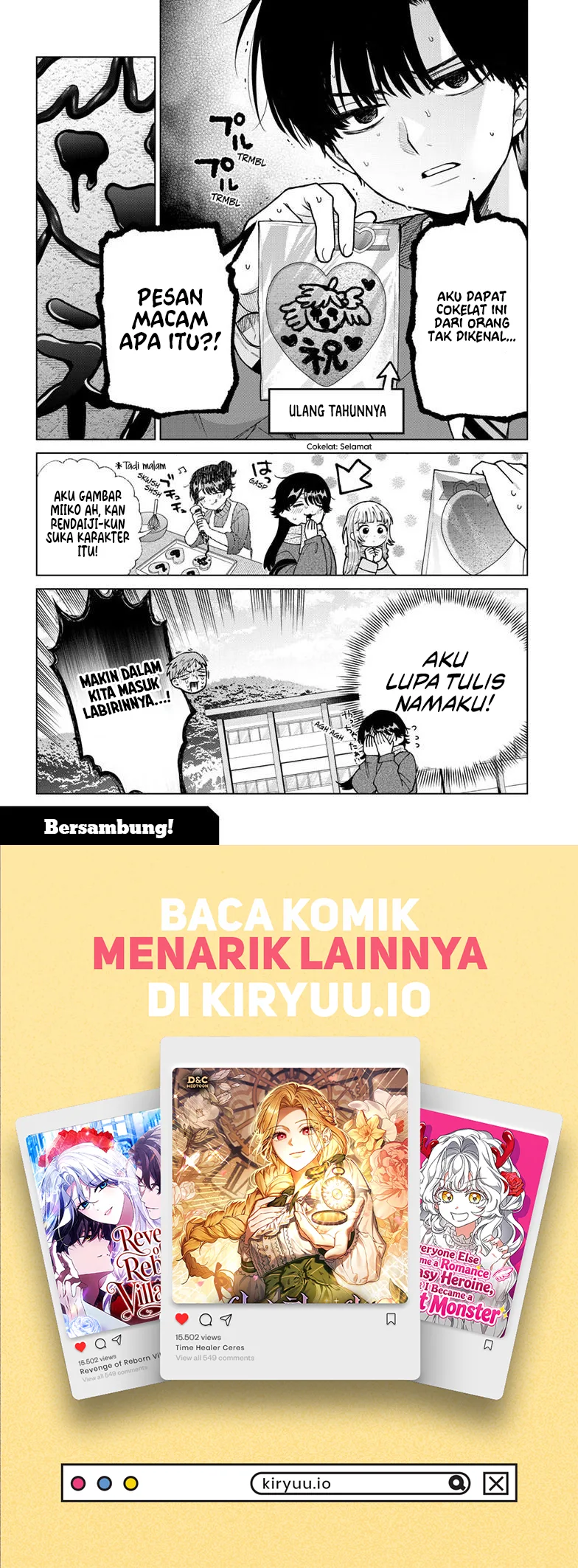 Momose Akira no Hatsukoi Hatan-chuu. Chapter 87 Gambar 20