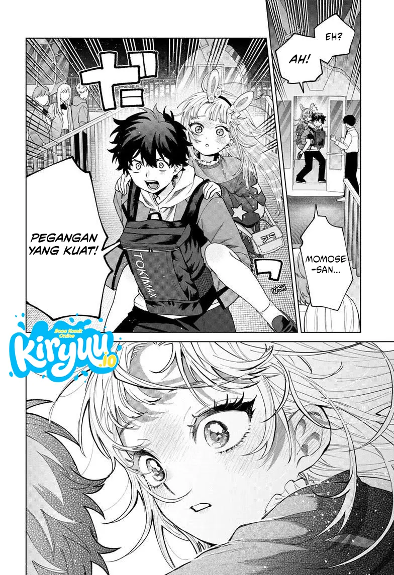 Momose Akira no Hatsukoi Hatan-chuu. Chapter 90 Gambar 14