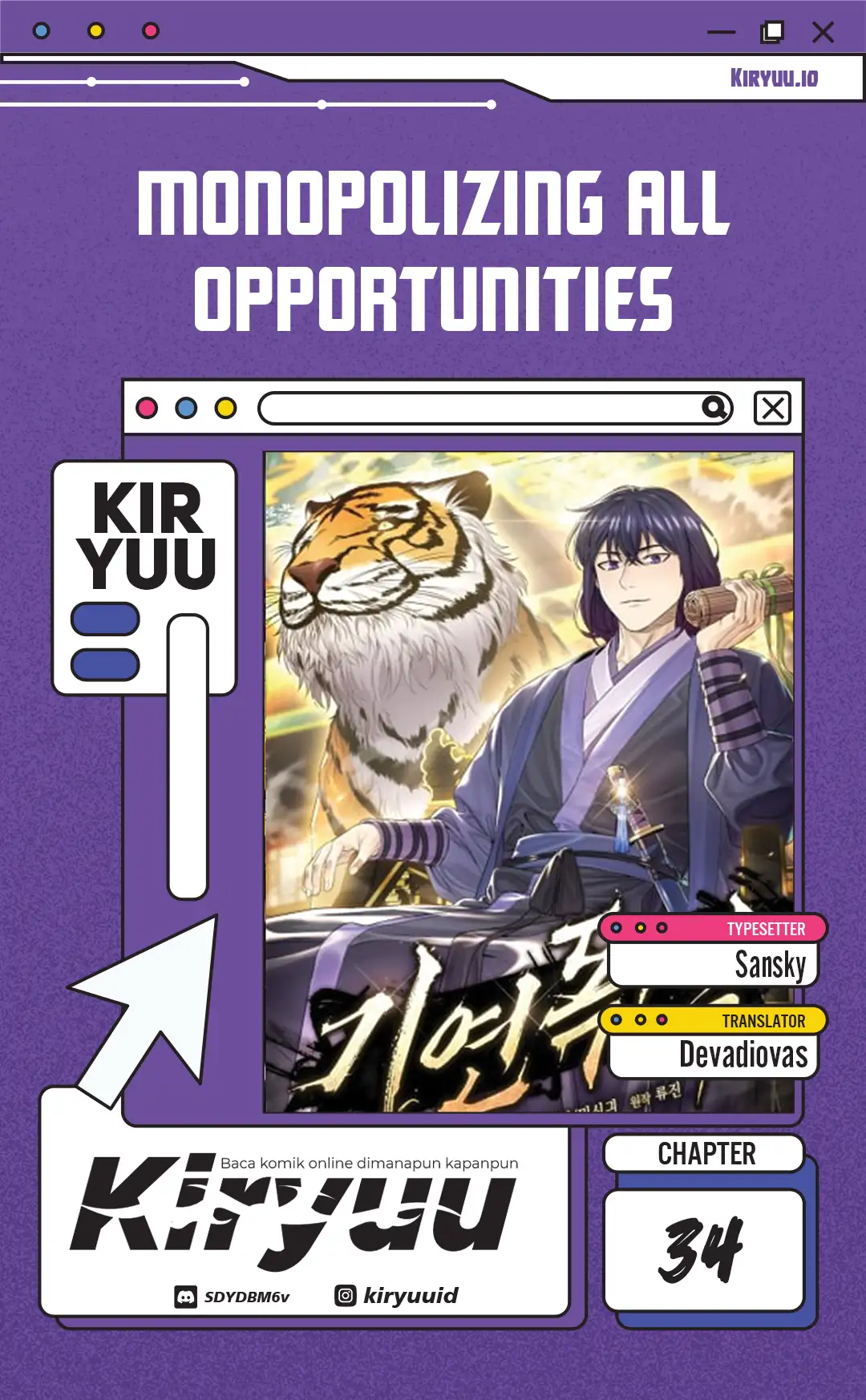 monopolizing all opportunities chapter 34 - Page 1