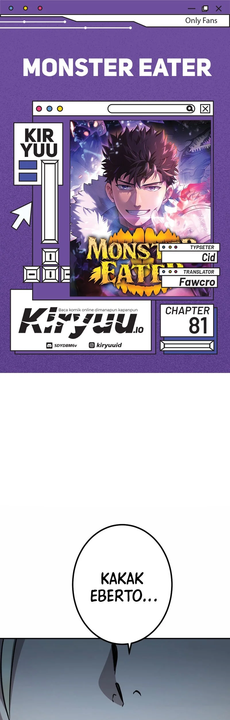 monster eater adventurer chapter 81 - Page 1