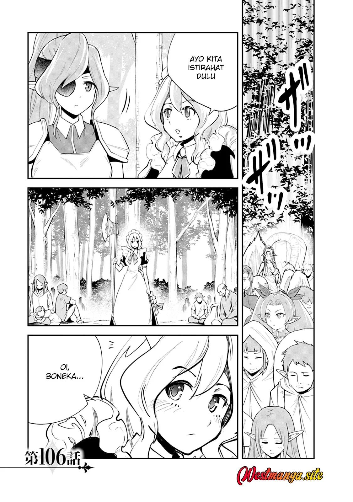 Monster no Goshujin-sama Chapter 106 halaman 3