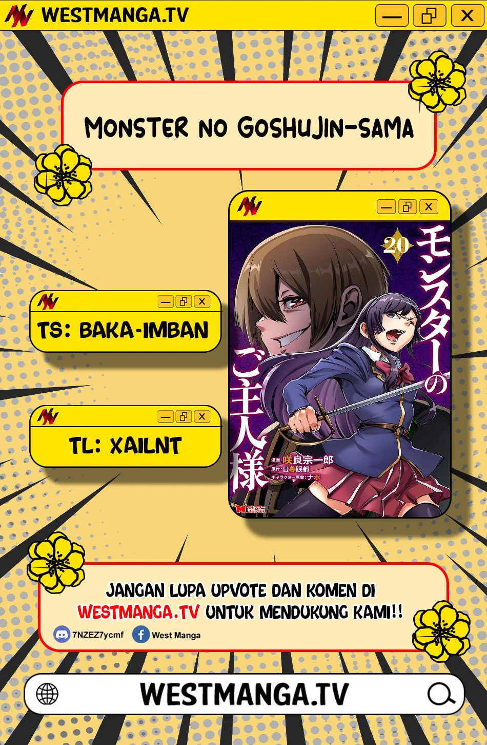 Monster no Goshujin-sama Chapter 93 Gambar 3