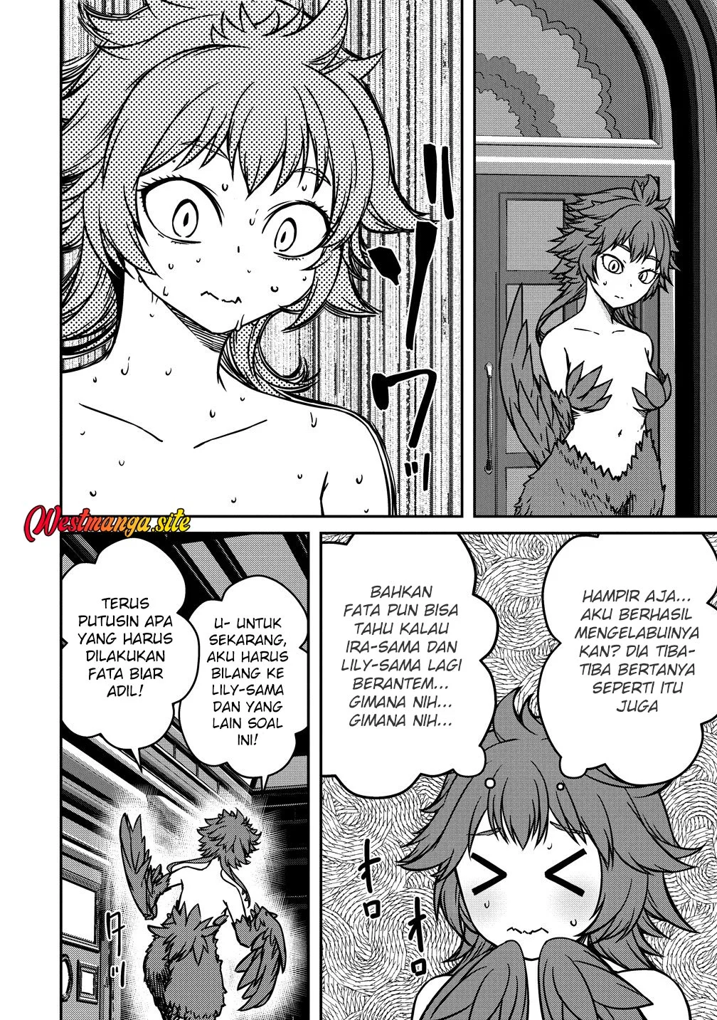 Monster Onna Kanbu wa Osanaki Yuusha wo Dekiaisuru Chapter 24 Gambar 21