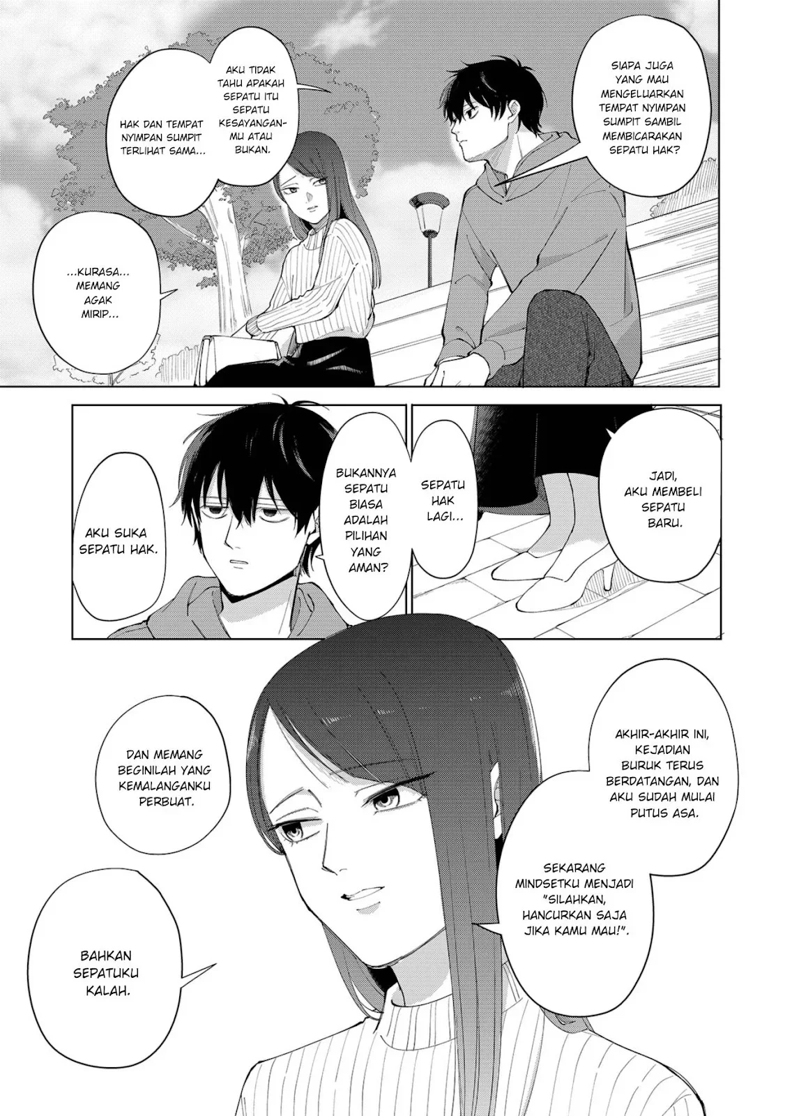 Moriagaranai Date Chapter 1 Gambar 6