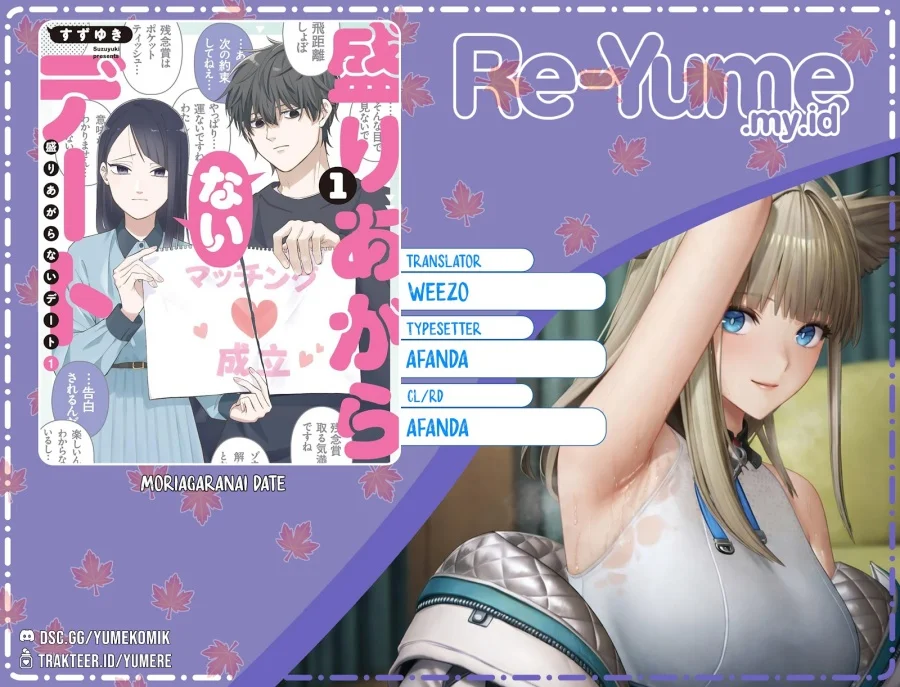 Komik Moriagaranai Date Chapter 7 gambar 1