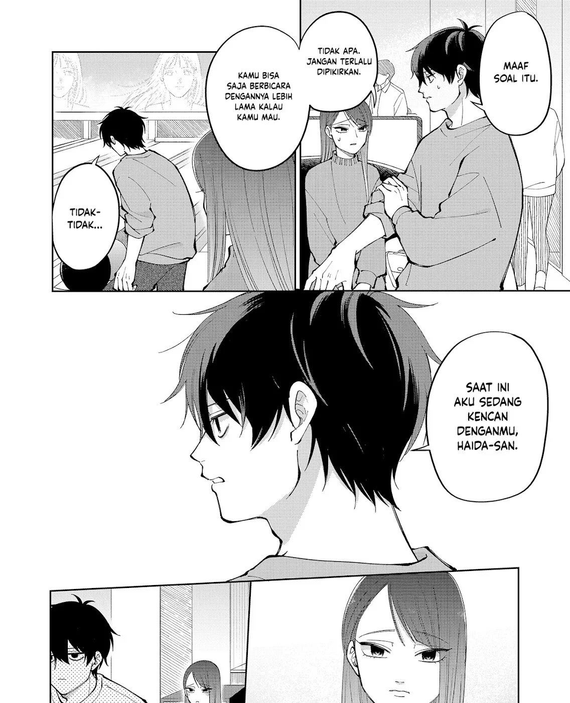 Moriagaranai Date Chapter 8 Gambar 17