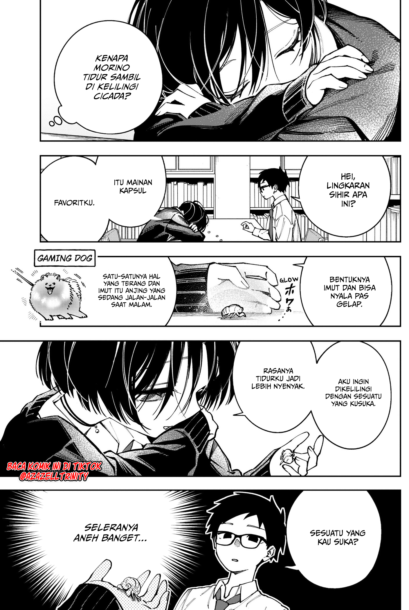 Morino-san Darugaramu Chapter 2 halaman 5