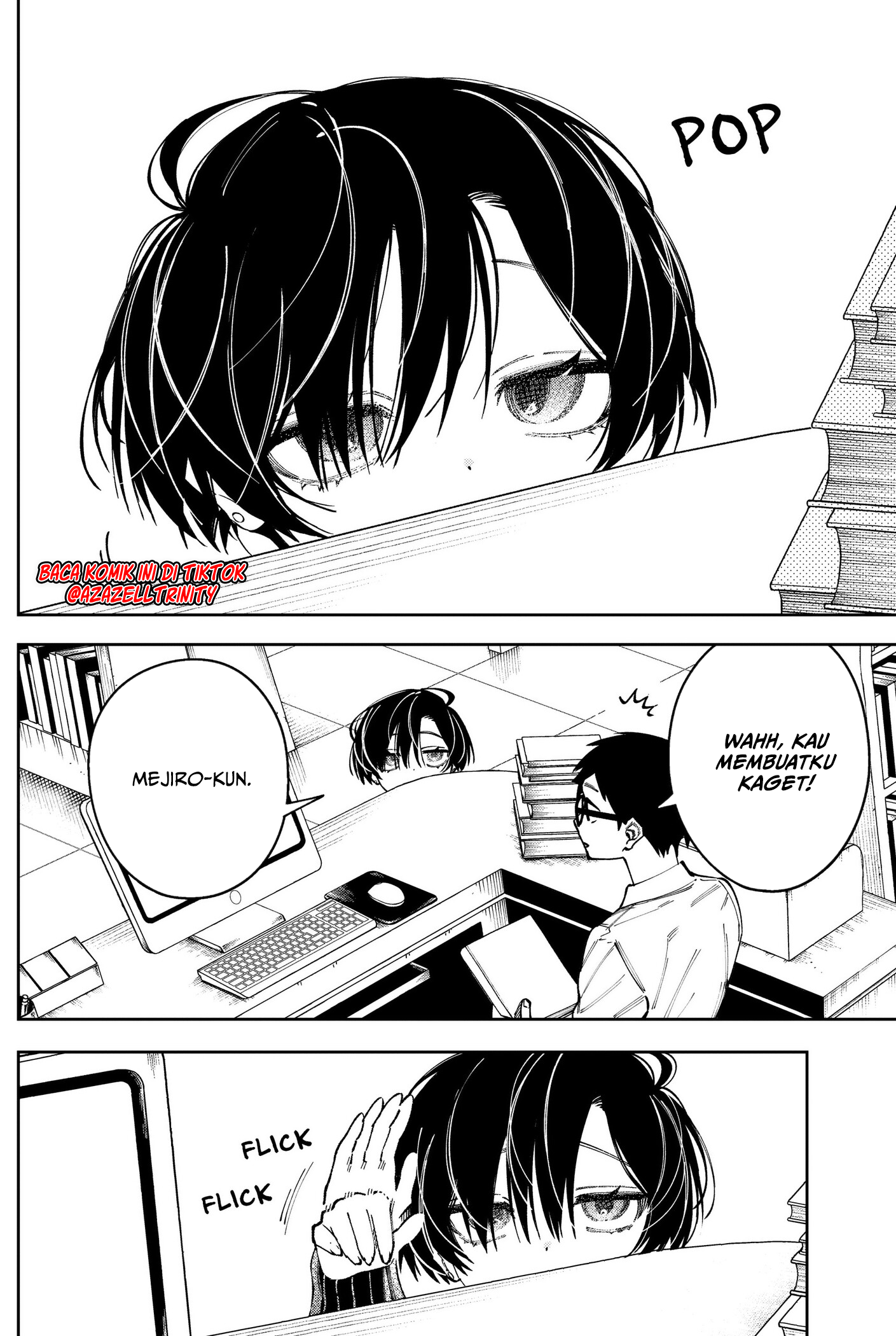Morino-san Darugaramu Chapter 2 halaman 8