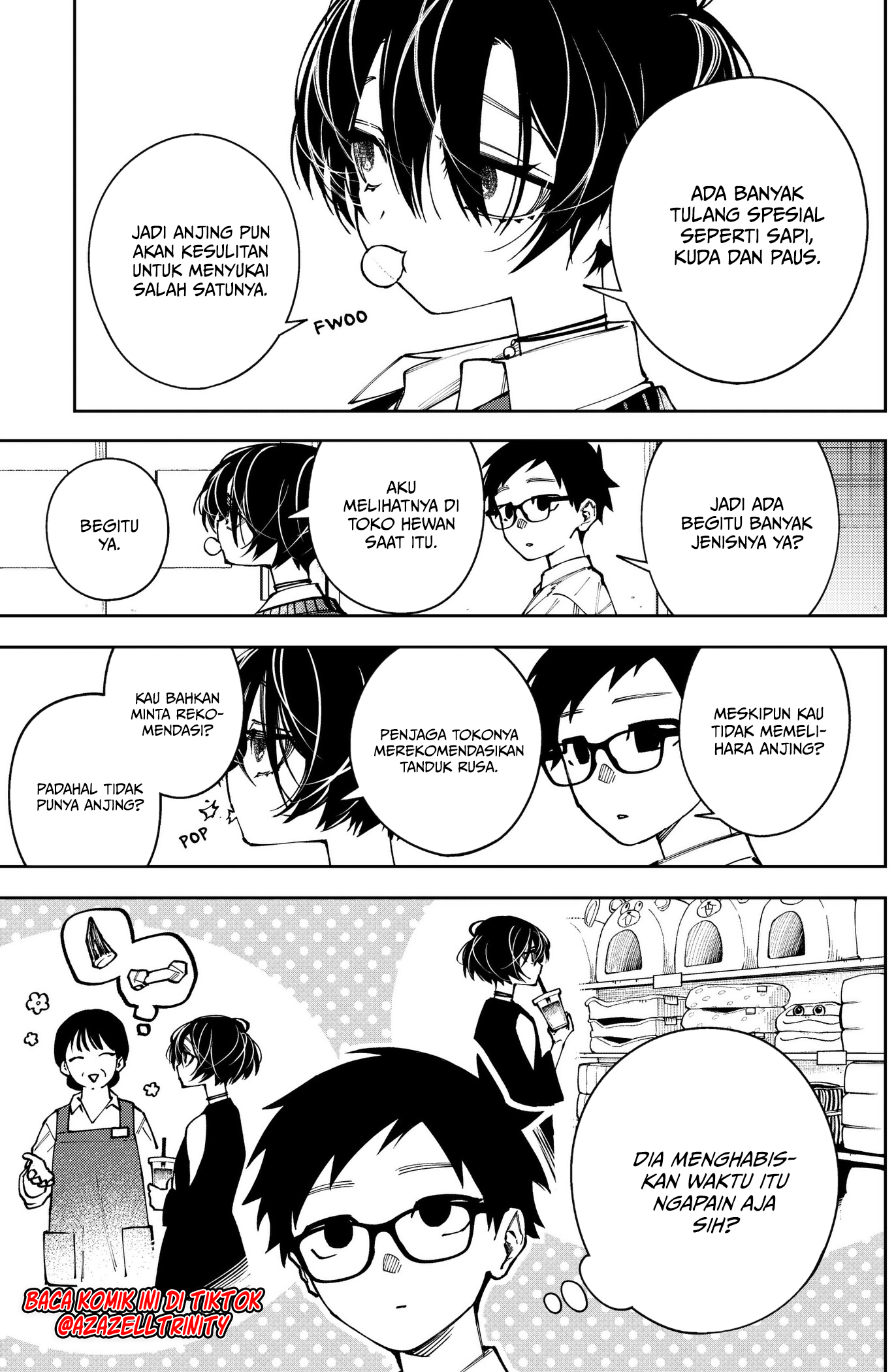 Morino-san Darugaramu Chapter 3 Gambar 6