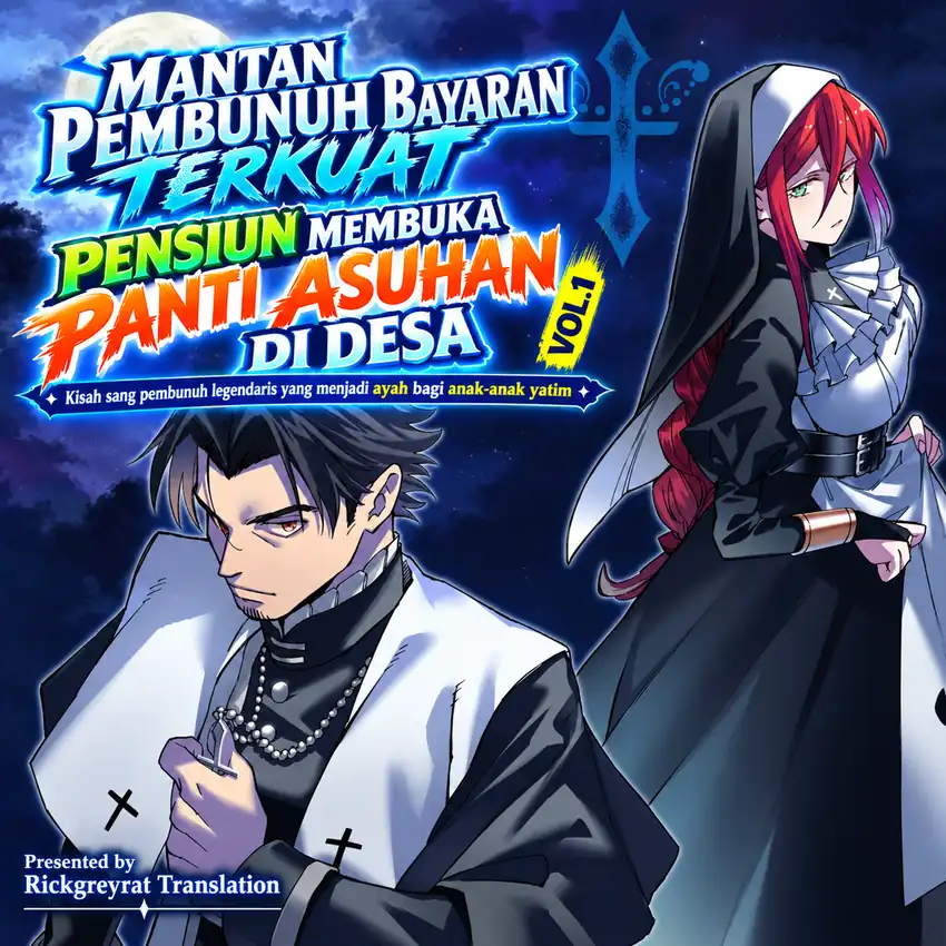 Komik Moto Saikyou Ansatsusha wa Inaka de Hissori Shinpu ni Naru ~Dai-shusse Shita Oshiego-tachi ni Shitawareu Ossan ga An'yakusuru Hanashi~ Chapter 1 gambar 1