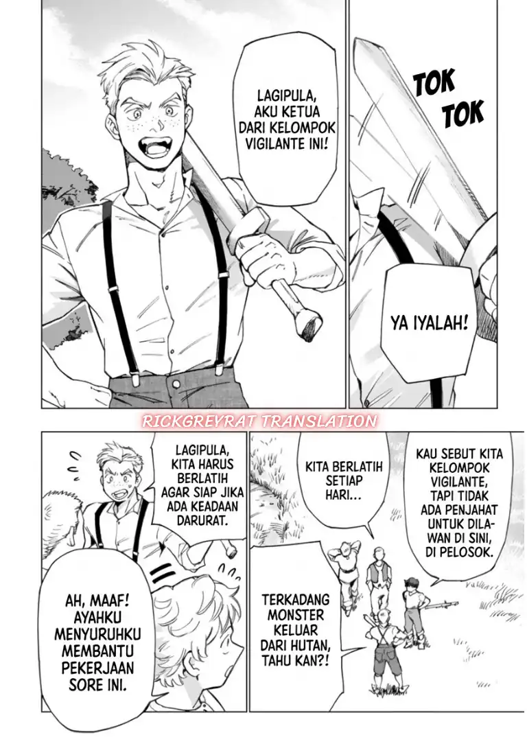 Moto Saikyou Ansatsusha wa Inaka de Hissori Shinpu ni Naru ~Dai-shusse Shita Oshiego-tachi ni Shitawareu Ossan ga An'yakusuru Hanashi~ Chapter 1 Gambar 31