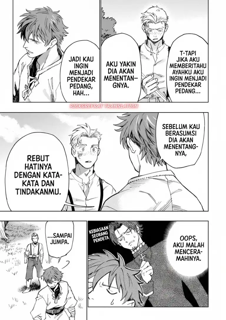 Moto Saikyou Ansatsusha wa Inaka de Hissori Shinpu ni Naru ~Dai-shusse Shita Oshiego-tachi ni Shitawareu Ossan ga An'yakusuru Hanashi~ Chapter 1 Gambar 47