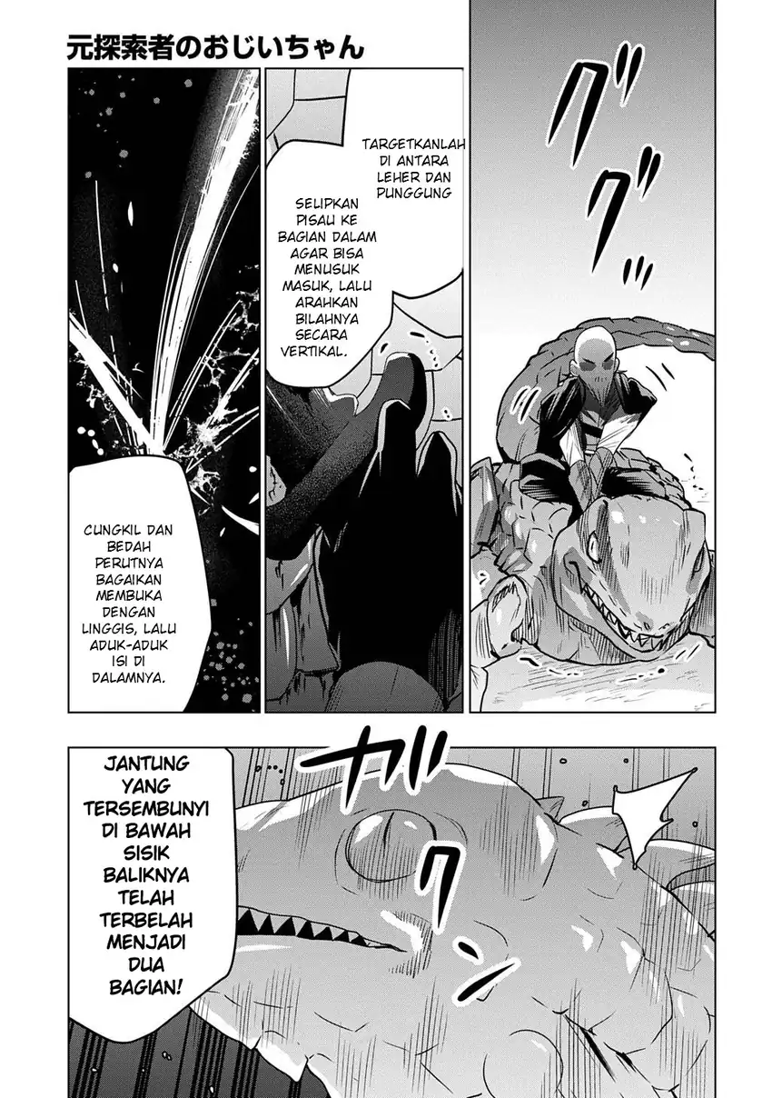 Moto Tansakusha no Ojii-chan: Mago ni Segamarete Dungeon Haishin o Hajimeta njaga, Nazeka Bazuriotta wai Chapter 12.1 Gambar 25