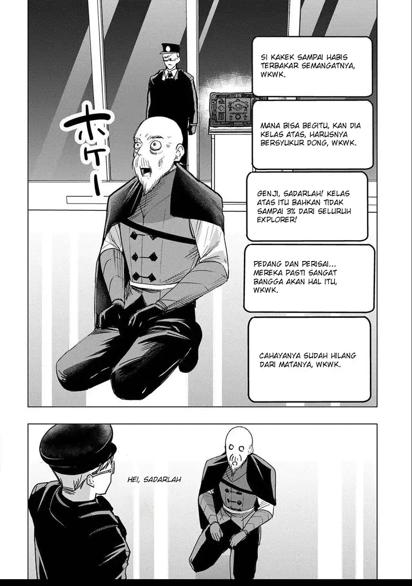 Moto Tansakusha no Ojii-chan: Mago ni Segamarete Dungeon Haishin o Hajimeta njaga, Nazeka Bazuriotta wai Chapter 4 Gambar 22