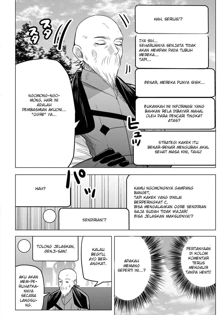 Moto Tansakusha no Ojii-chan: Mago ni Segamarete Dungeon Haishin o Hajimeta njaga, Nazeka Bazuriotta wai Chapter 5 Gambar 24