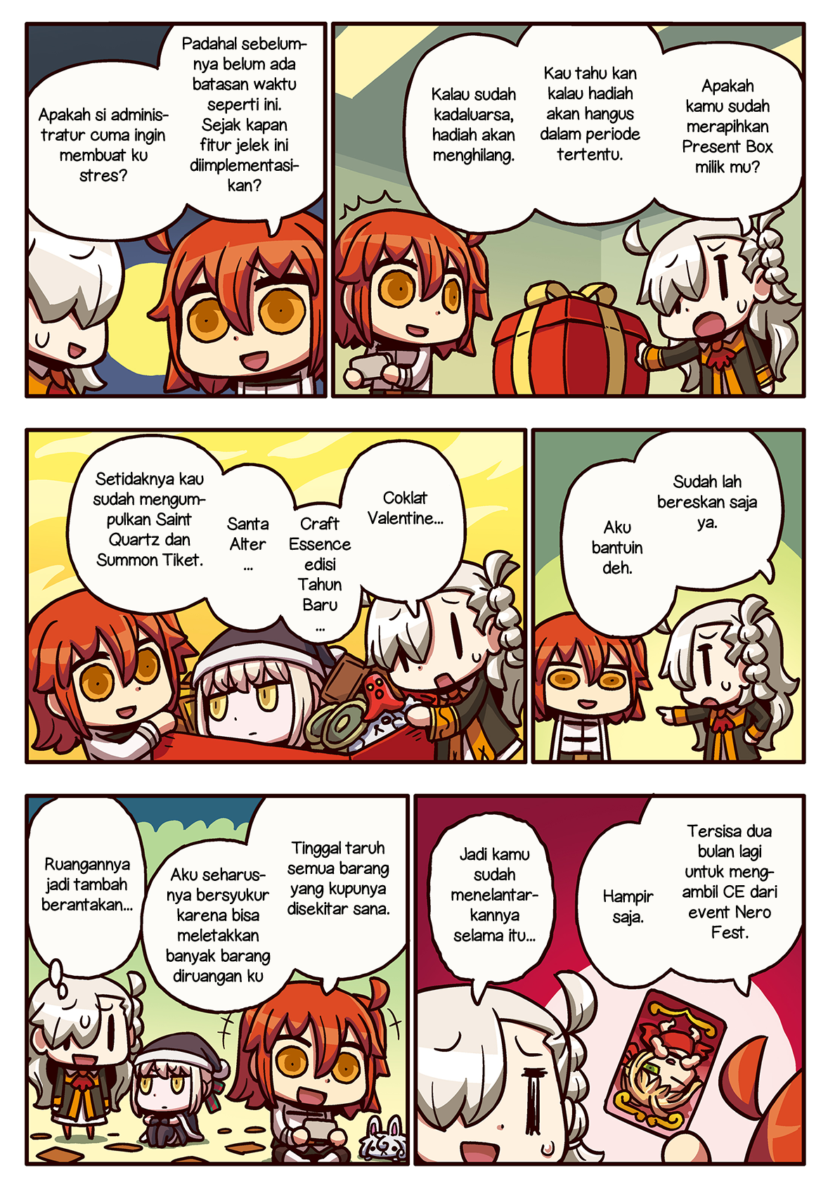 Baca Komik Motto Manga de Wakaru! Fate/Grand Order Chapter 36 Gambar 1