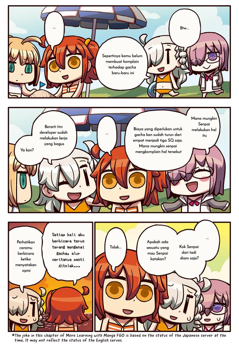 Baca Komik Motto Manga de Wakaru! Fate/Grand Order Chapter 40 Gambar 1