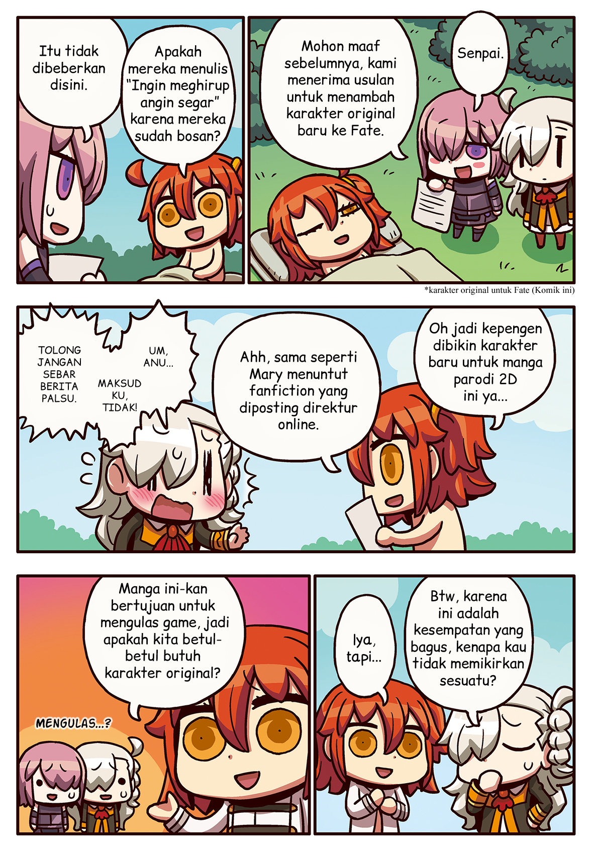 Baca Komik Motto Manga de Wakaru! Fate/Grand Order Chapter 42 Gambar 1