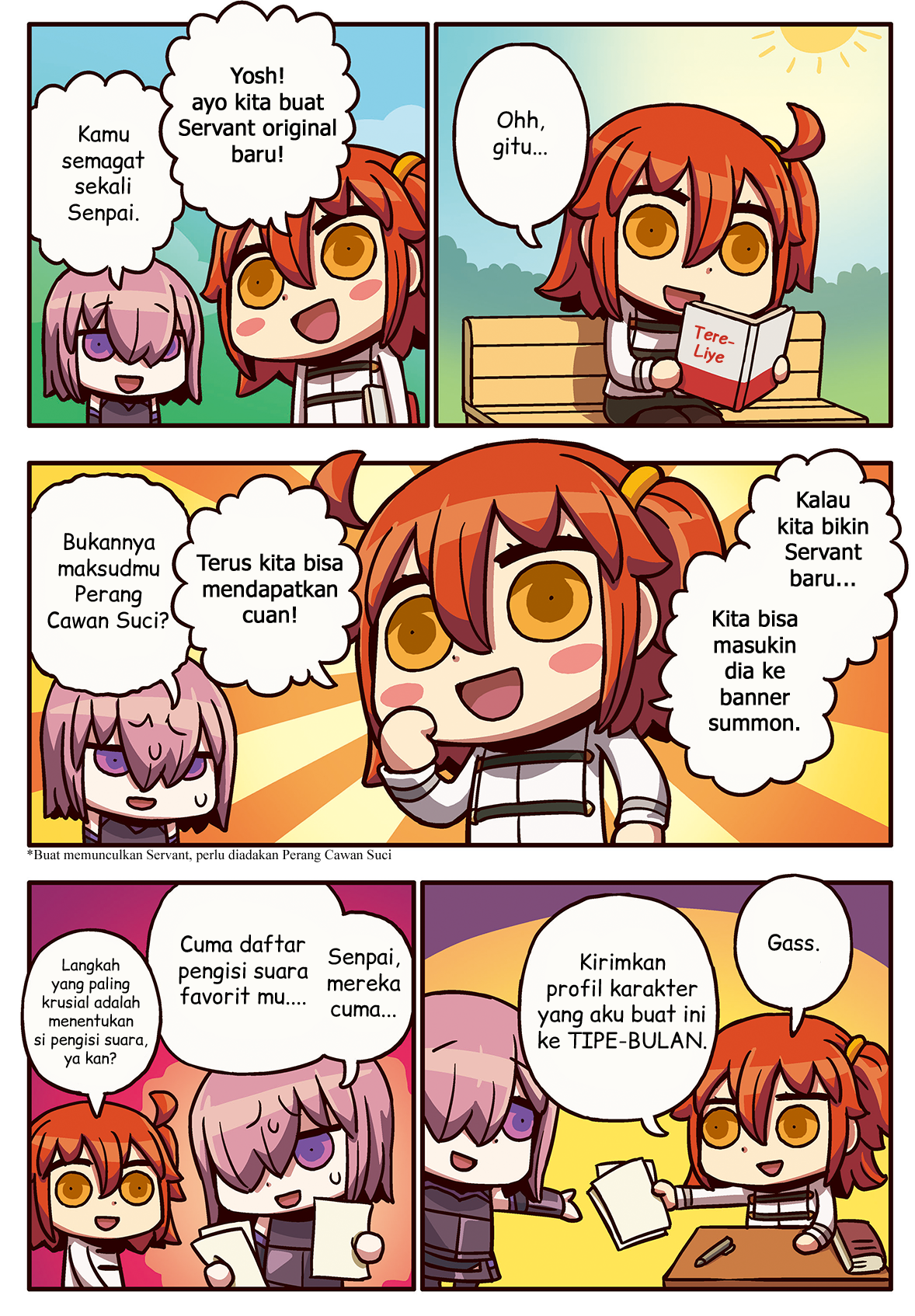 Baca Komik Motto Manga de Wakaru! Fate/Grand Order Chapter 43 Gambar 1