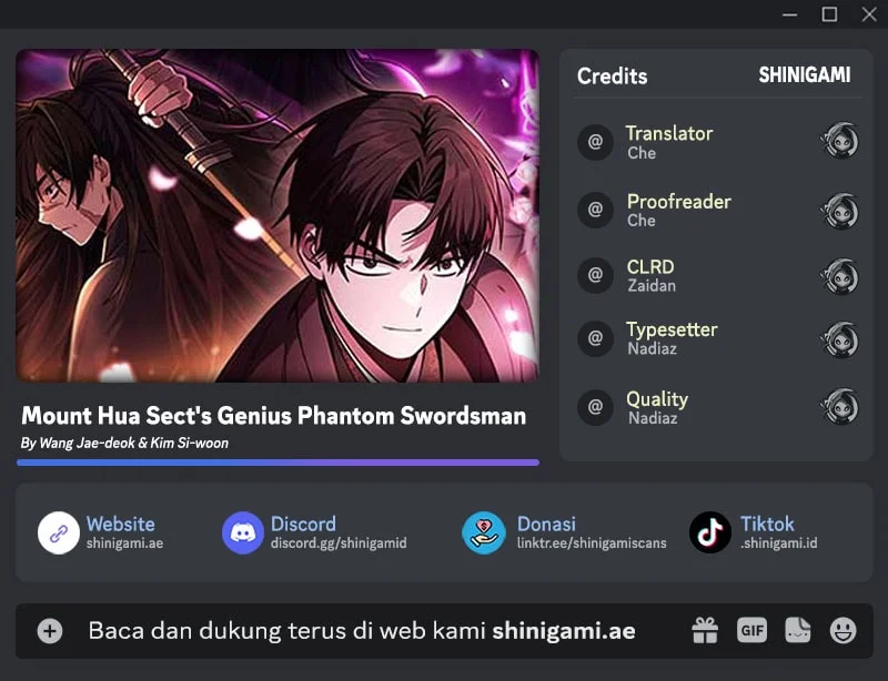 Komik Mount Hua Sect’s Genius Phantom Swordsman Chapter 53 gambar 1