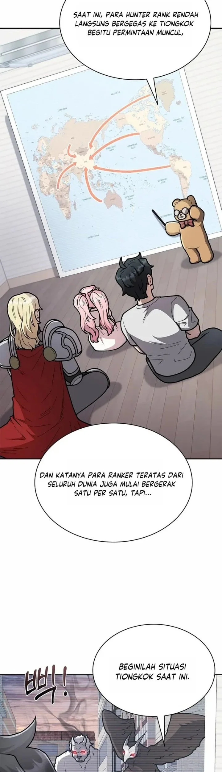 Manhwa Mr. Kim Strikes It Rich with Auto-Hunting Chapter 20 gambar 2