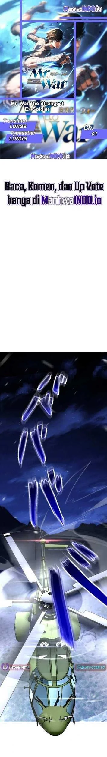 Komik Mr.War -Saikyou no Moto Gunjin- Natsu Chapter 1 gambar 1