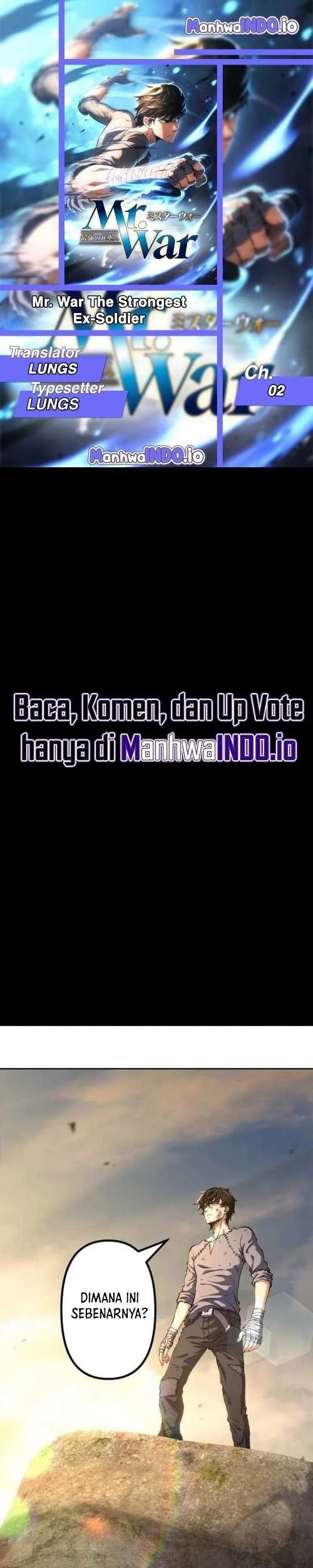 Komik Mr.War -Saikyou no Moto Gunjin- Natsu Chapter 2 gambar 1