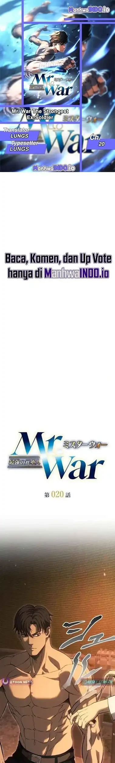 Komik Mr.War -Saikyou no Moto Gunjin- Natsu Chapter 20 gambar 1