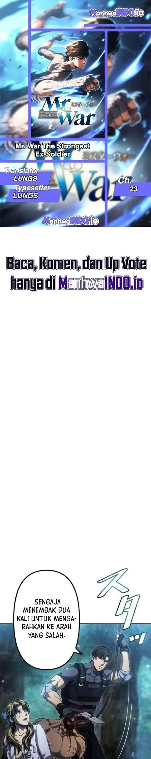 Komik Mr.War -Saikyou no Moto Gunjin- Natsu Chapter 23 gambar 1