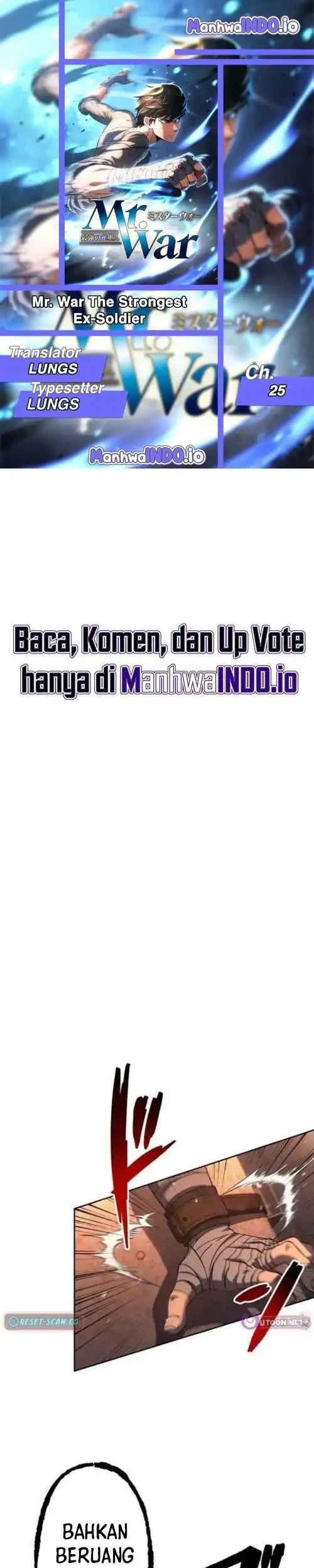 Komik Mr.War -Saikyou no Moto Gunjin- Natsu Chapter 25 gambar 1