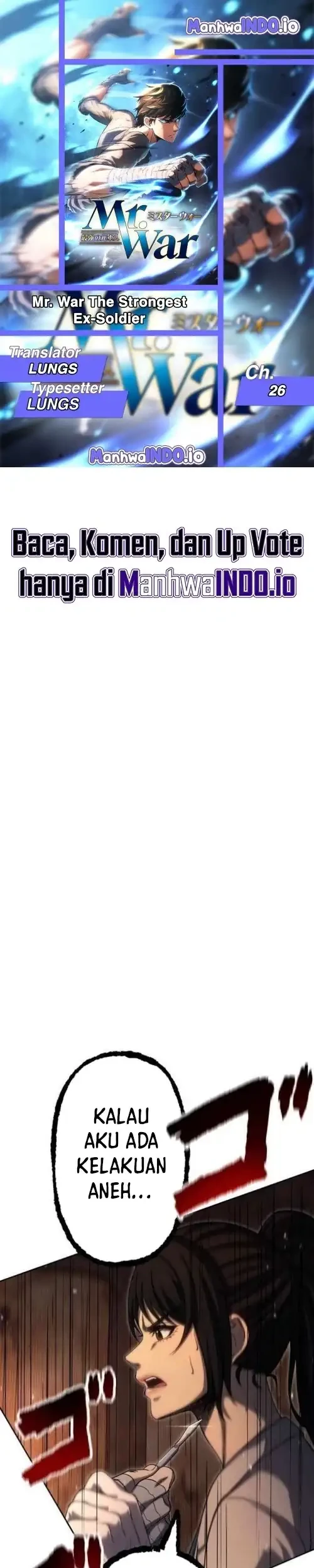 Komik Mr.War -Saikyou no Moto Gunjin- Natsu Chapter 26 gambar 1