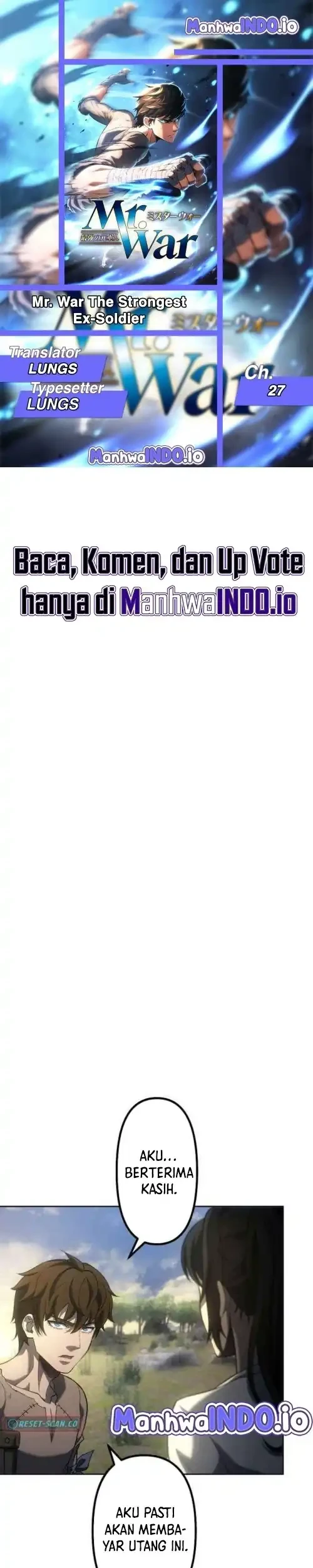 Komik Mr.War -Saikyou no Moto Gunjin- Natsu Chapter 27 gambar 1