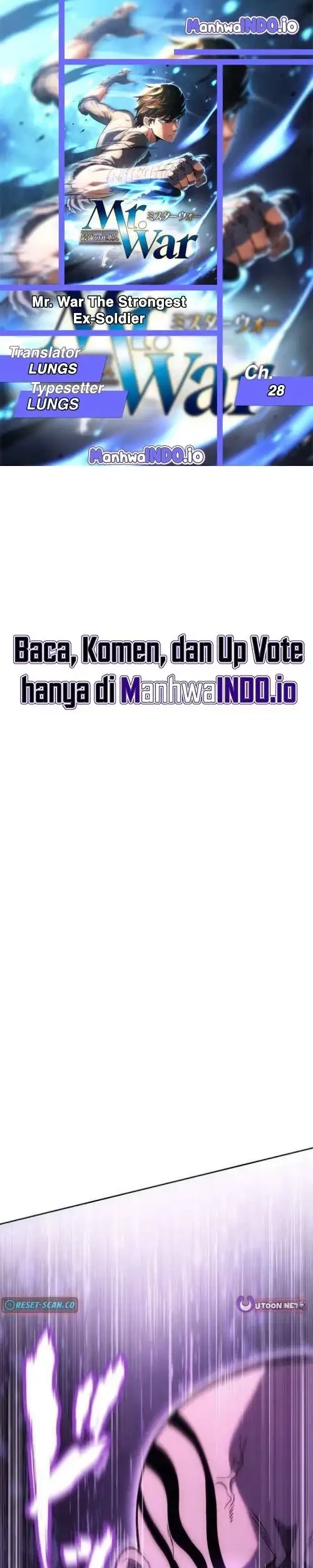 Komik Mr.War -Saikyou no Moto Gunjin- Natsu Chapter 28 gambar 1