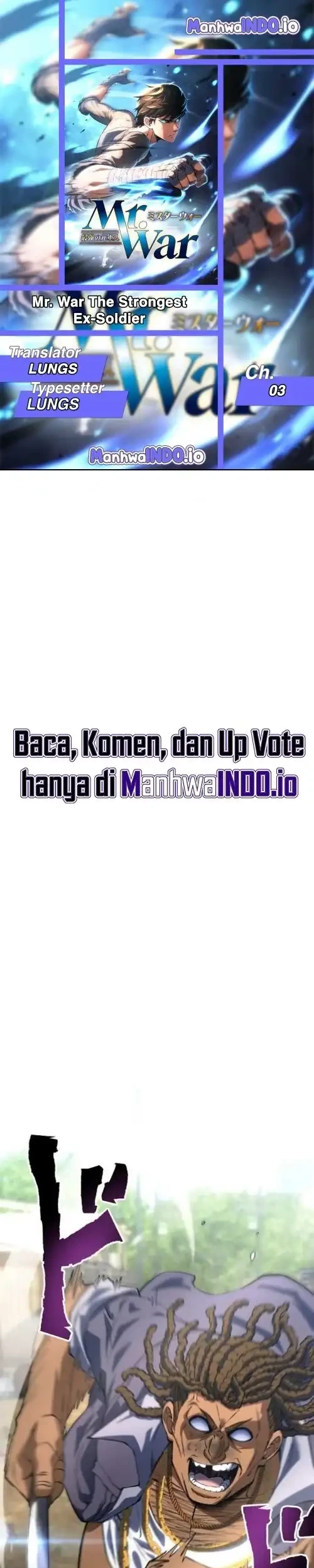Komik Mr.War -Saikyou no Moto Gunjin- Natsu Chapter 3 gambar 1