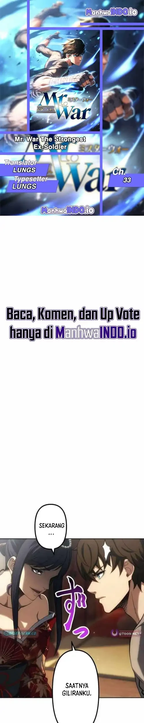 Komik Mr.War -Saikyou no Moto Gunjin- Natsu Chapter 33 gambar 1