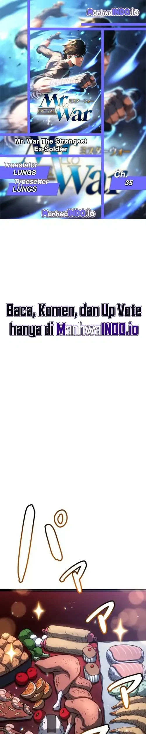 Komik Mr.War -Saikyou no Moto Gunjin- Natsu Chapter 35 gambar 1