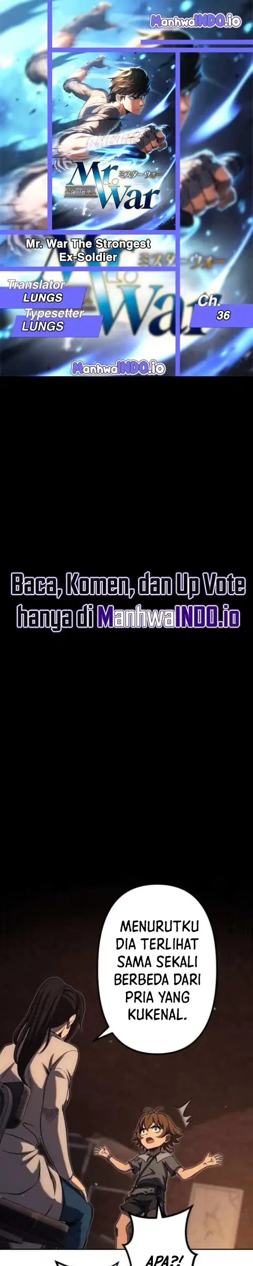 Komik Mr.War -Saikyou no Moto Gunjin- Natsu Chapter 36 gambar 1