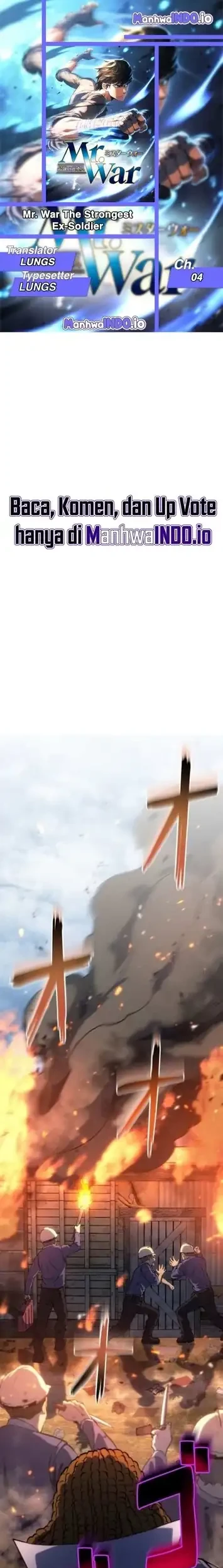 Komik Mr.War -Saikyou no Moto Gunjin- Natsu Chapter 4 gambar 1
