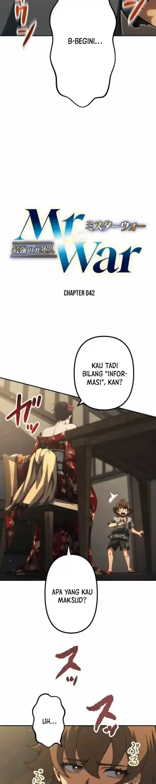 Mr.War -Saikyou no Moto Gunjin- Natsu Chapter 42 Gambar 3