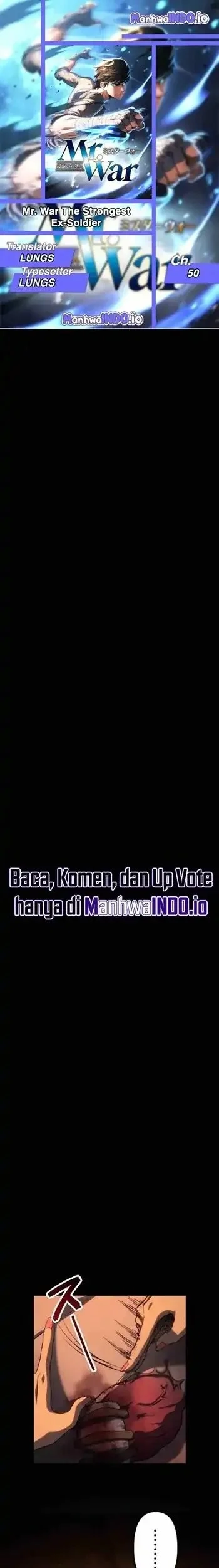 Komik Mr.War -Saikyou no Moto Gunjin- Natsu Chapter 50 gambar 1