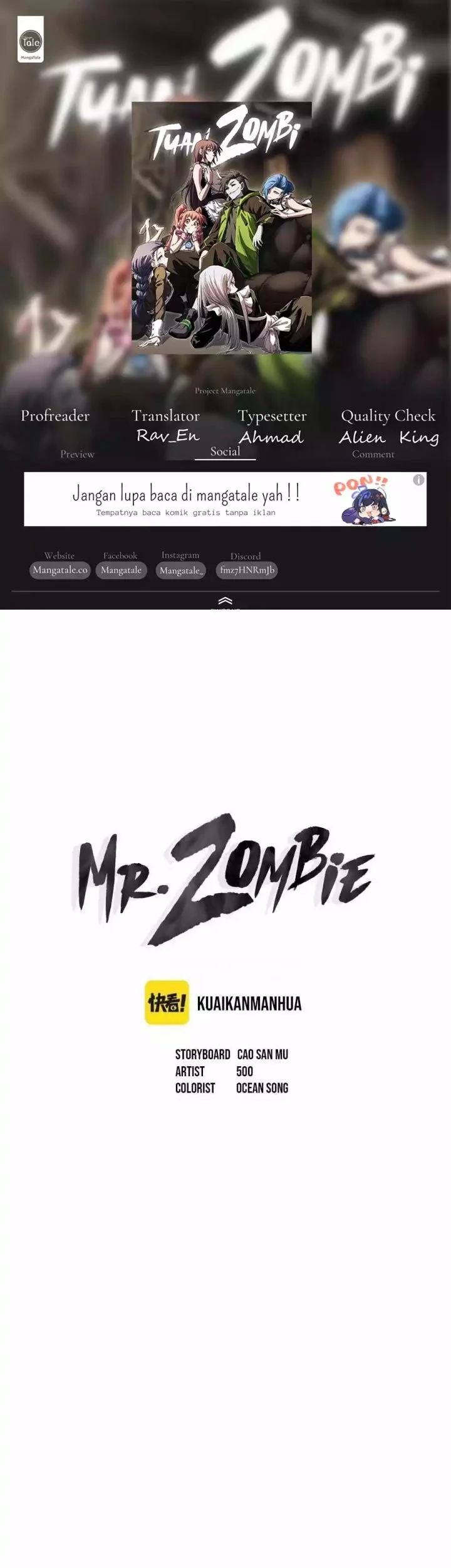 Baca Komik Mr. Zombie Chapter 341 Gambar 1