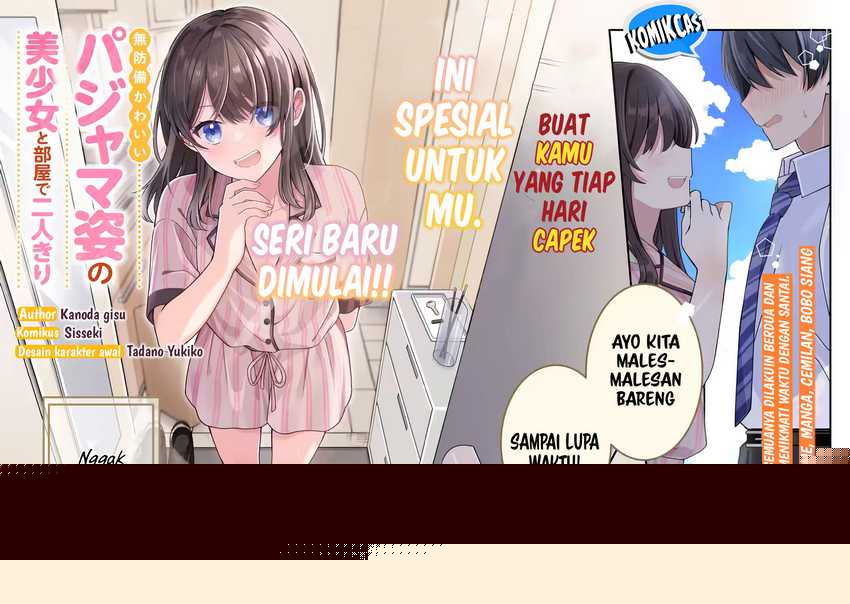 Muboubi Kawaii Pajama Sugata no Bishoujo to Heya de Futarikiri Chapter 1 Gambar 3
