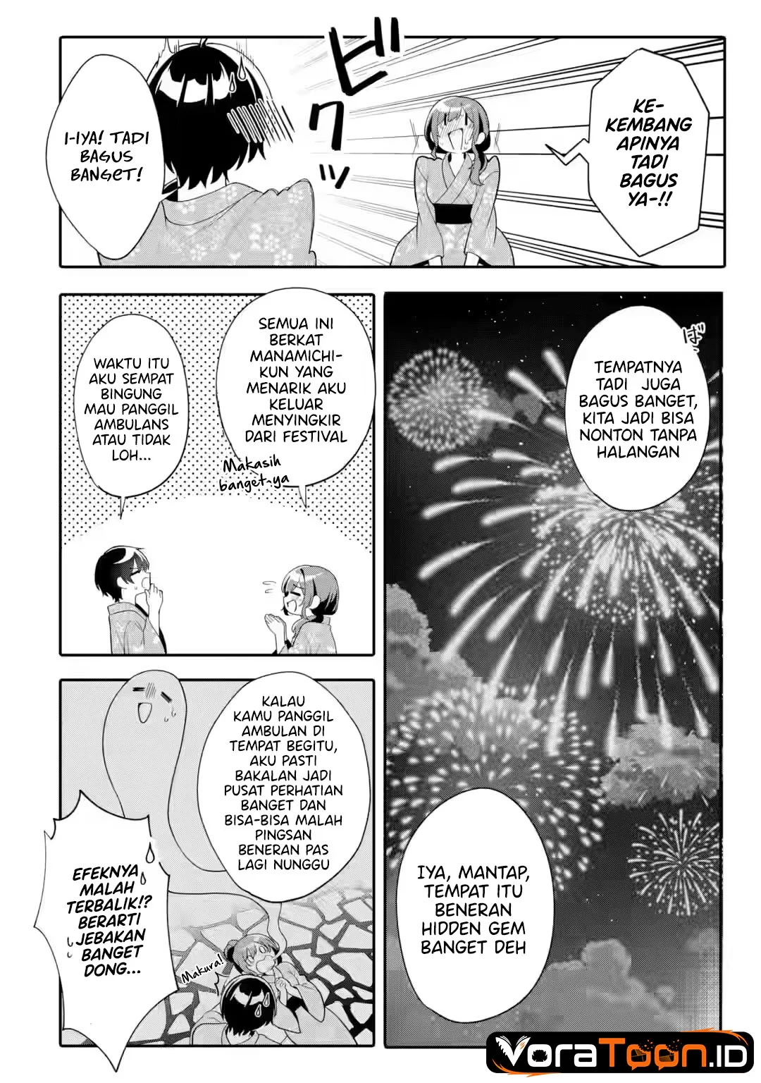 Muboubi Kawaii Pajama Sugata no Bishoujo to Heya de Futarikiri Chapter 13 Gambar 31