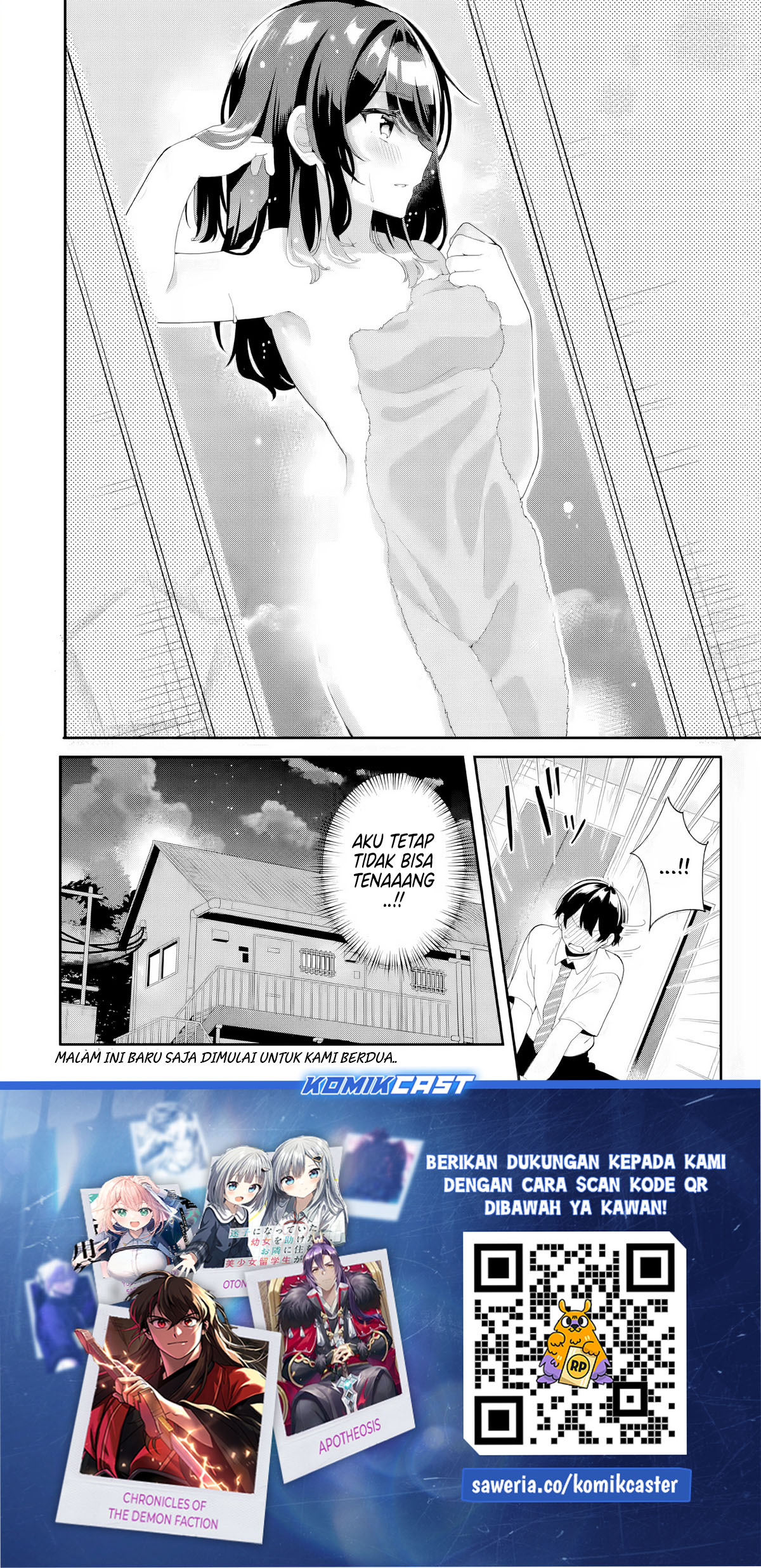 Muboubi Kawaii Pajama Sugata no Bishoujo to Heya de Futarikiri Chapter 5 Gambar 39