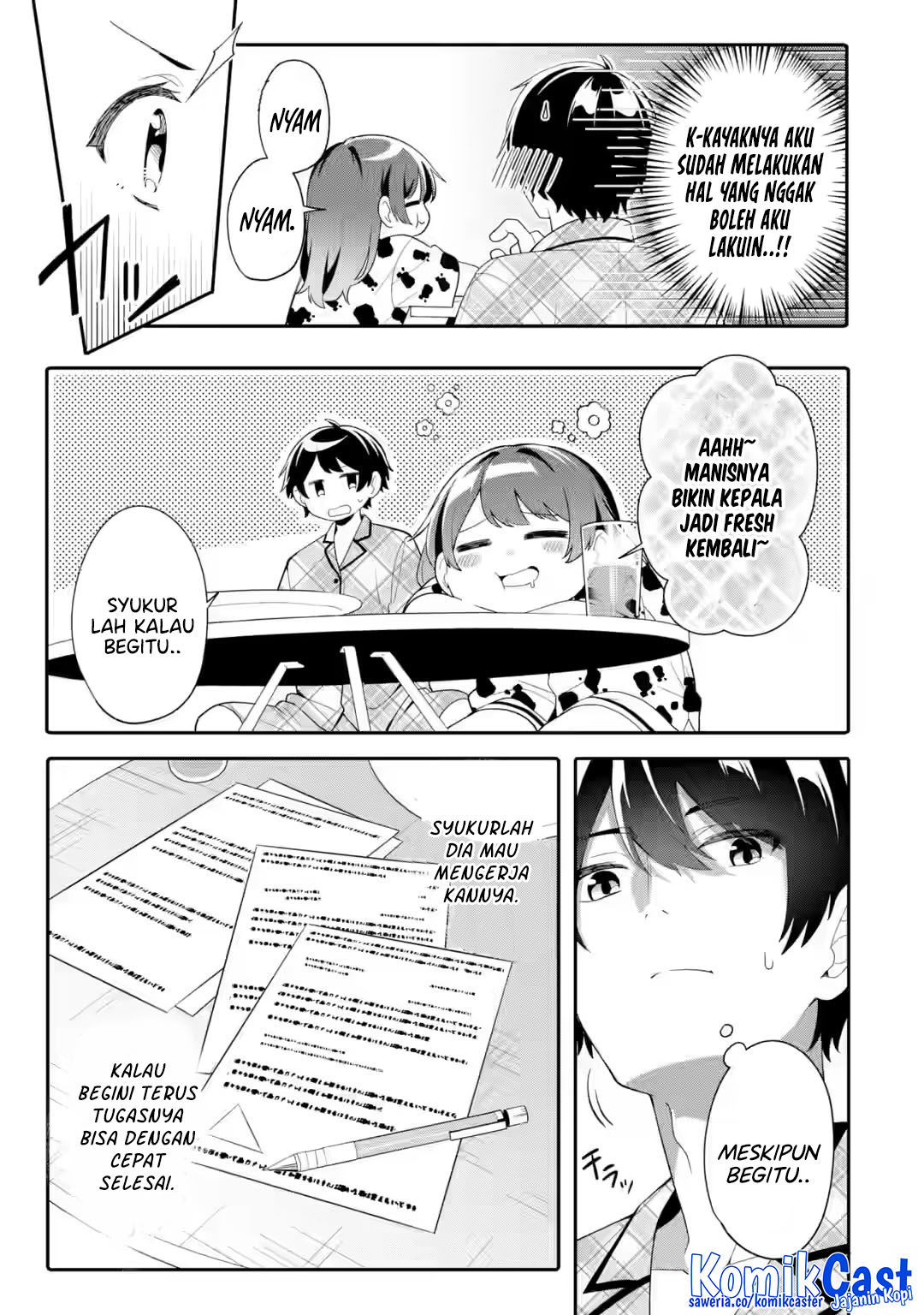 Muboubi Kawaii Pajama Sugata no Bishoujo to Heya de Futarikiri Chapter 7 Gambar 25