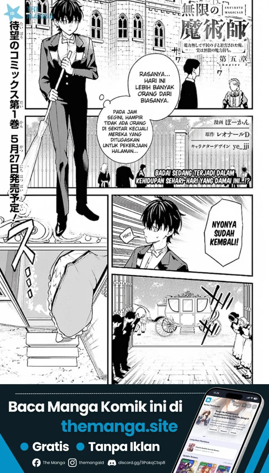 Manga Mugen no Majutsu Shi Maryoku Nashi de Heimin no Ko to Hakugai Sareta Ore. Jitsuha Mugen no Maryoku Mochi Chapter 5 gambar 2