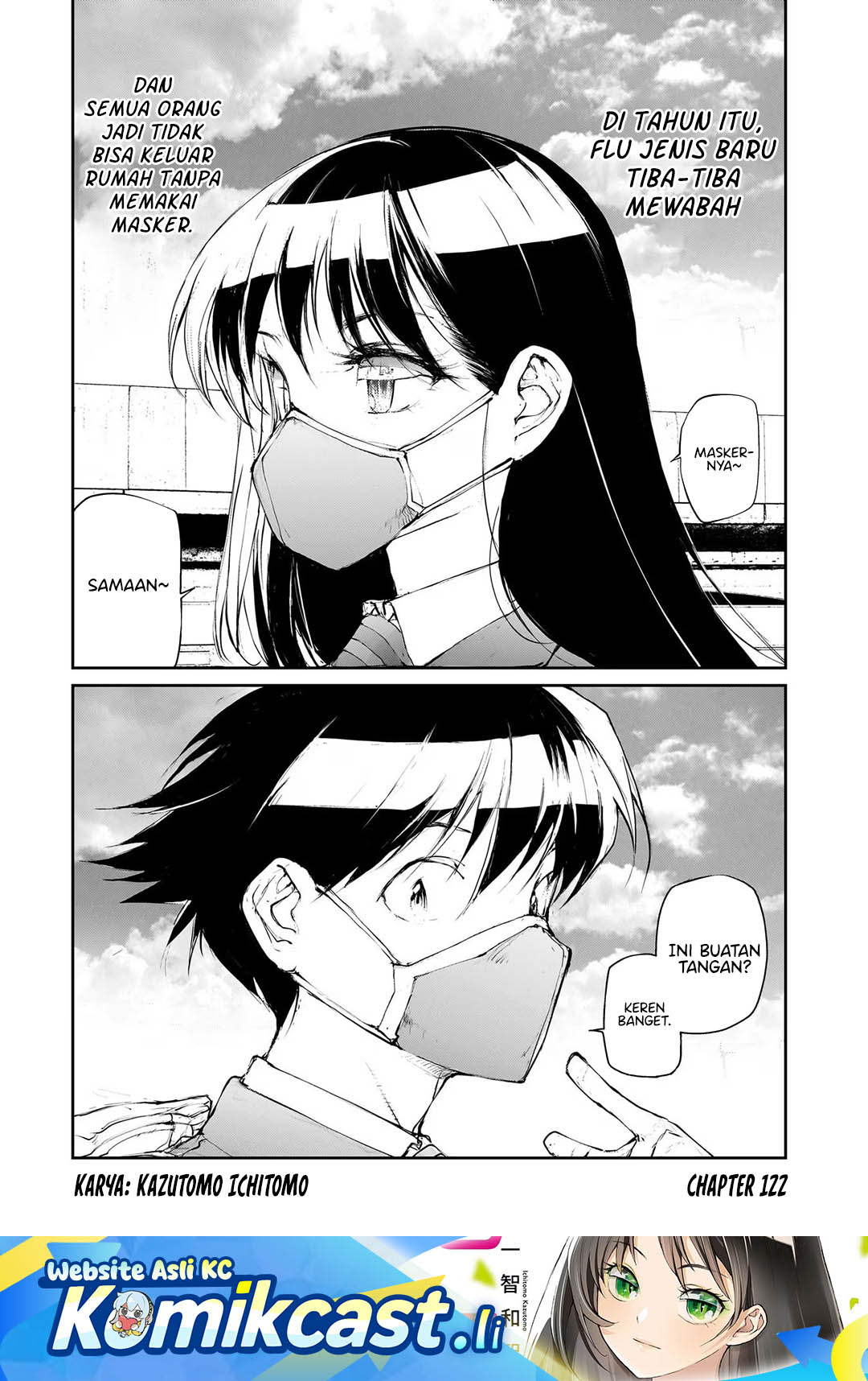 Baca Komik Mukasete! Ryugasaki-san Chapter 122 Gambar 1