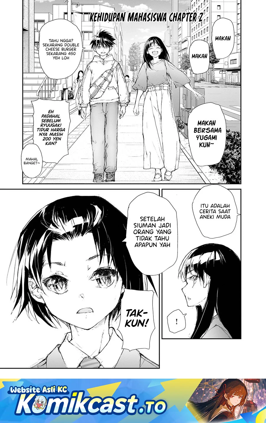 Manga Mukasete! Ryugasaki-san Chapter 130 gambar 2