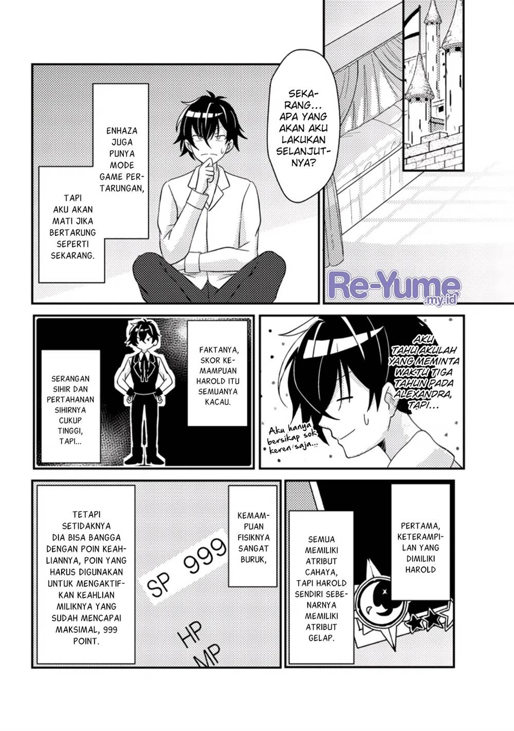 Munou no Akudou Ouji wa Ikinokoritai: Ren’ai RPG no Akuyaku Mob ni Tensei Shita kedo, Gensaku Mushi Shite Saikyou o Mezasu Chapter 1 Gambar 30