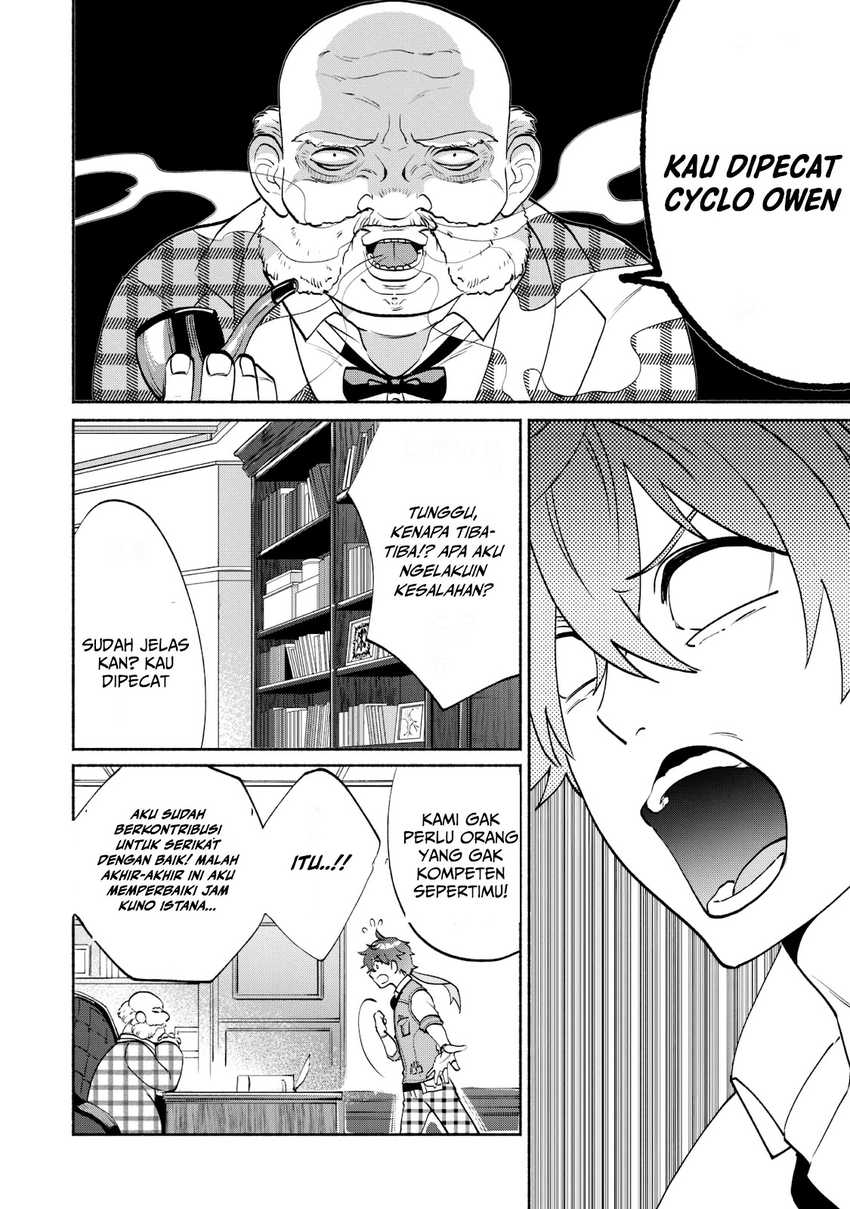 Munou wa Fuyou to Iware “Tokei Tsukai” no Boku wa Shokunin Guild kara Oidasareru mo Chapter 1.1 Gambar 11